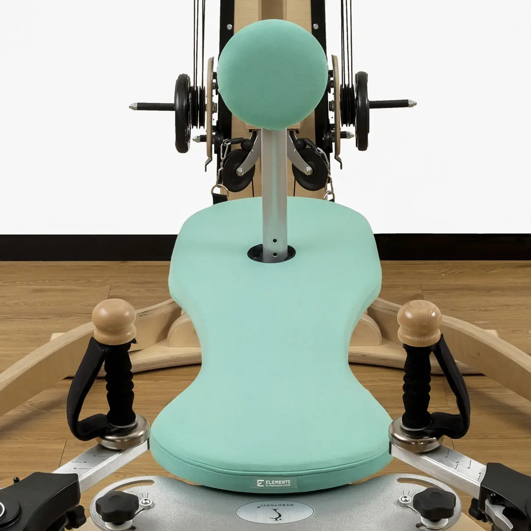 ELEMENTS soft cover for Gyrotonic Tower bench, turquoise cotton mix material