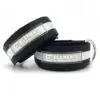 Pilates ankle cuffs, black and white, brand ELEMENTS