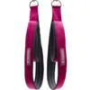 ELEMENTS Pilates Reformer Double Loop Straps LIMITED pink with grey neoprene lining