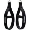 ELEMENTS Pilates Loop Roll Straps black neoprene lining