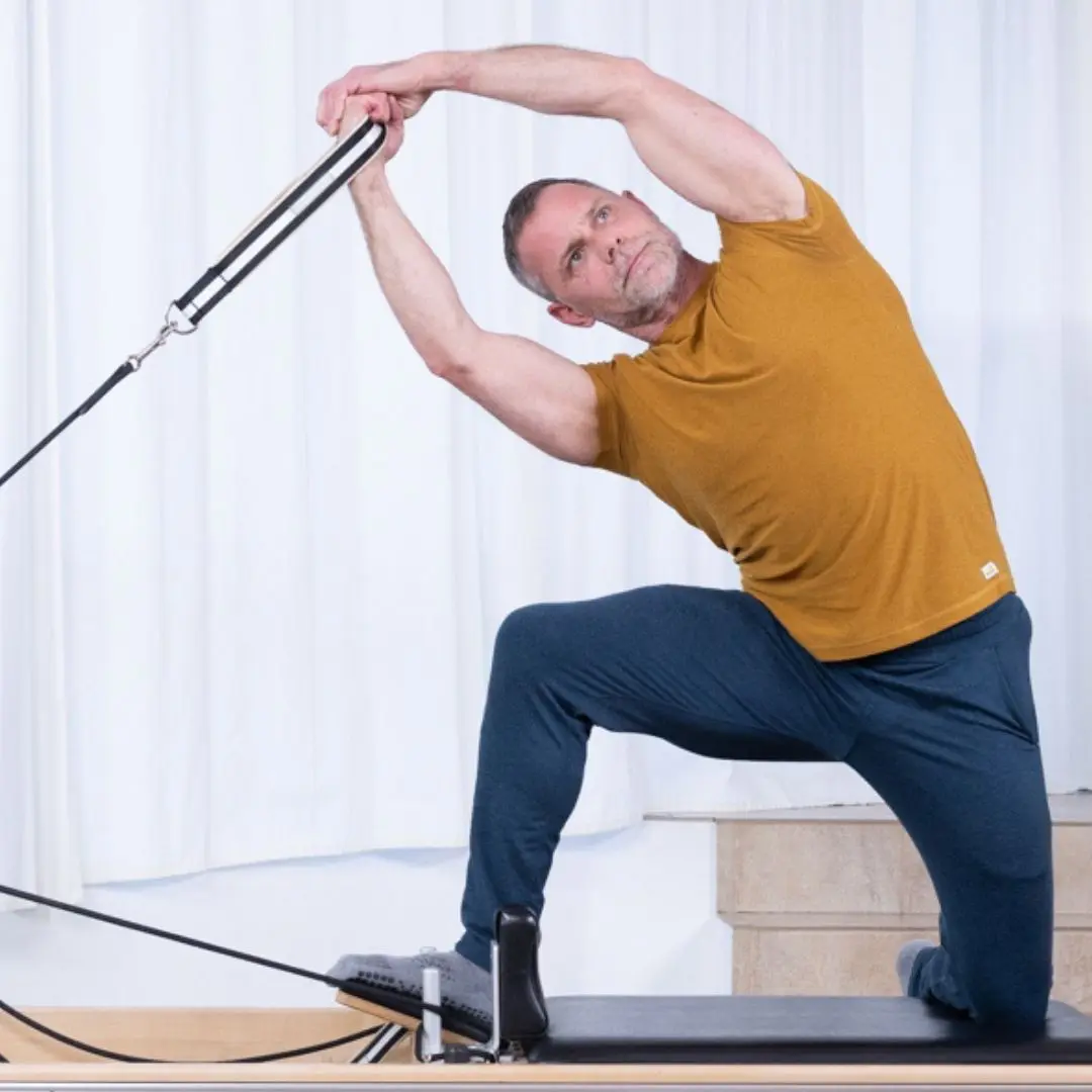 Athletic Pilates training on Reformer with Sean Bergara and ELEMENTS