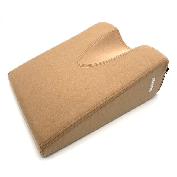 Case for hard wedge pillow beige