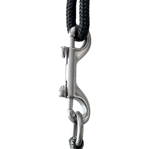 Double Clip in use Metal Double Clip connecting rope and Dring