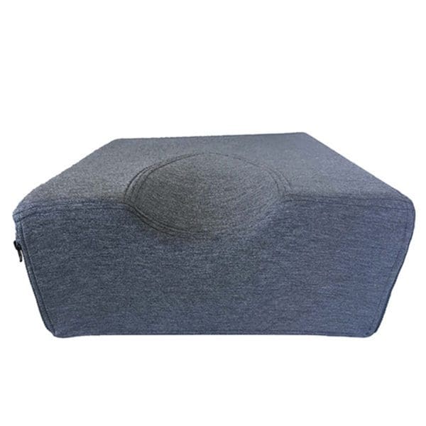 Cotton Case for Gyrotonic firm cushion, grey