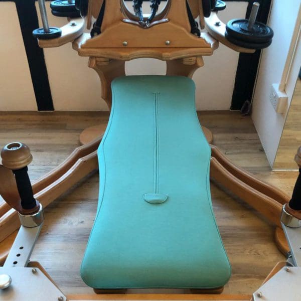 Cover for Balanced Body Gyrotonic Tower bench, cotton-mix, turquoise, perfect fit