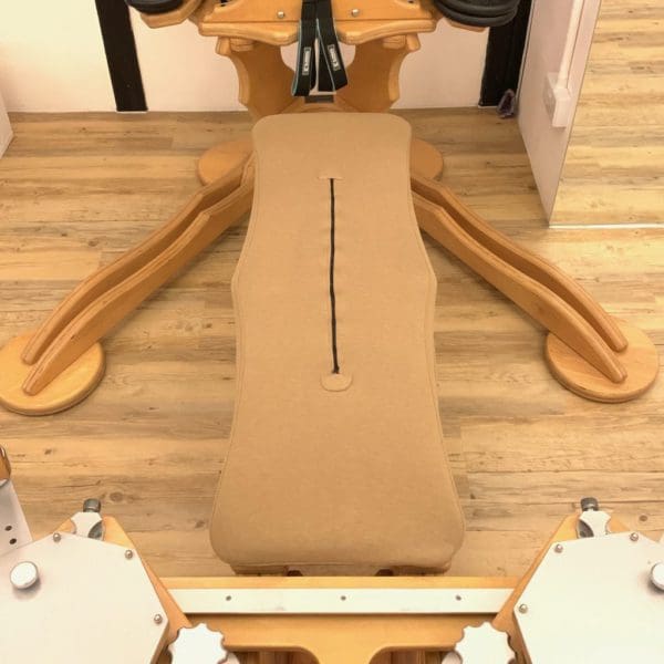 Cover for Balanced Body Gyrotonic Tower bench, cotton-mix, beige, perfect fit