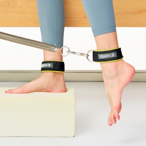 ELEMENTS Pilates Cuffs in use