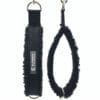 ELEMENTS Pilates Single Loop Straps black fur 2 D rings