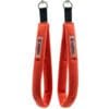 A pair of ELEMENTS Shoulder Loops made with fleece, 360 lining orange colour
