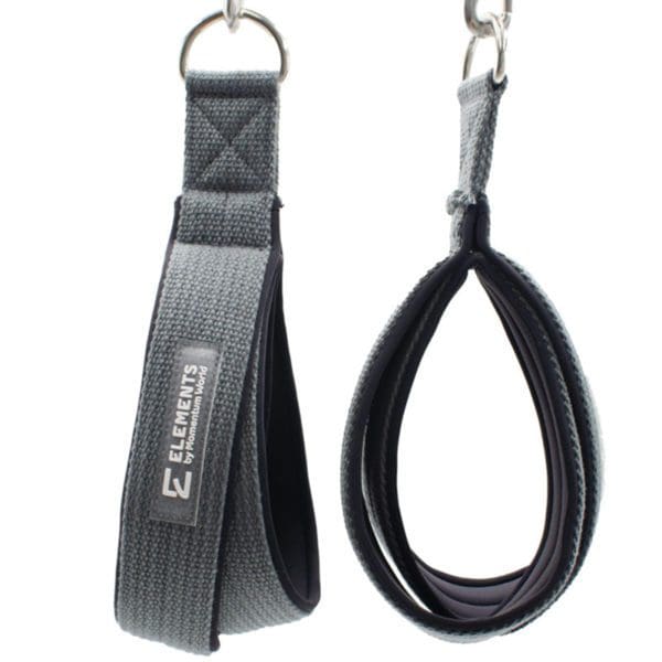 Small Double Loops for Gyrotonic, grey with black neoprene lining, ELEMENTS