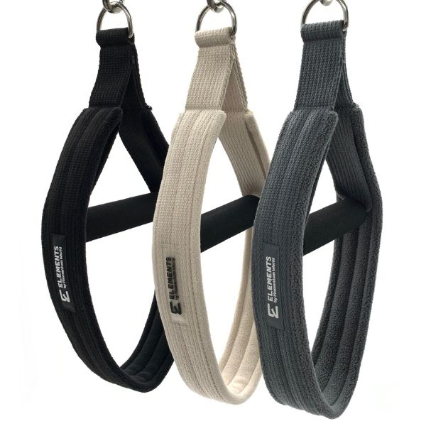 Pilates Loop and Roll Straps with FLEECE lining