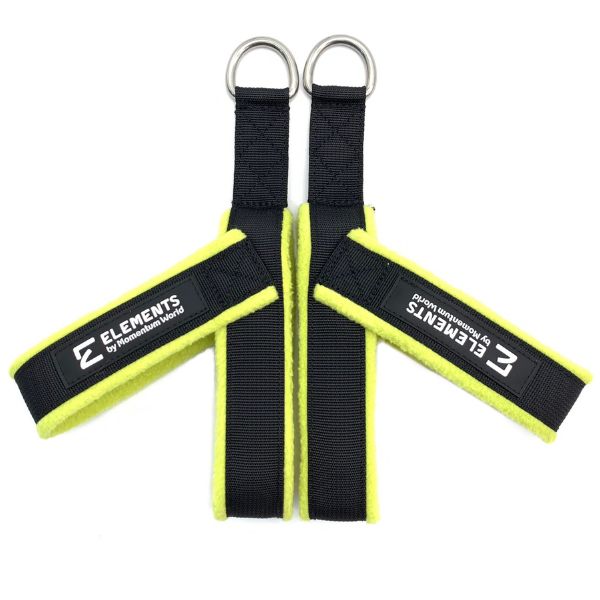 Small Y narrow neon green Pilates and Gyrotonic straps